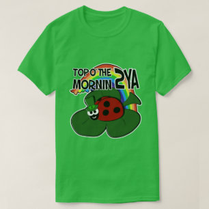St Patrick's Day Ladybug T-Shirts