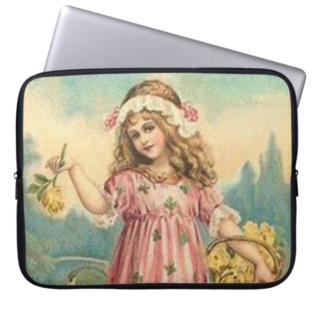 St. Patrick's Day Laptop Sleeve (Front)