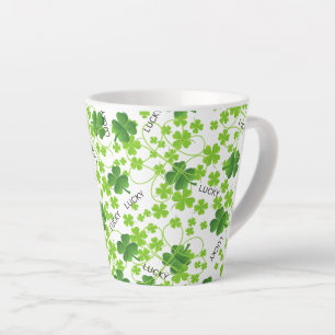 "St. Patrick's Day" Latte Mug