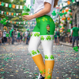 St. Patrick's Day Leggings