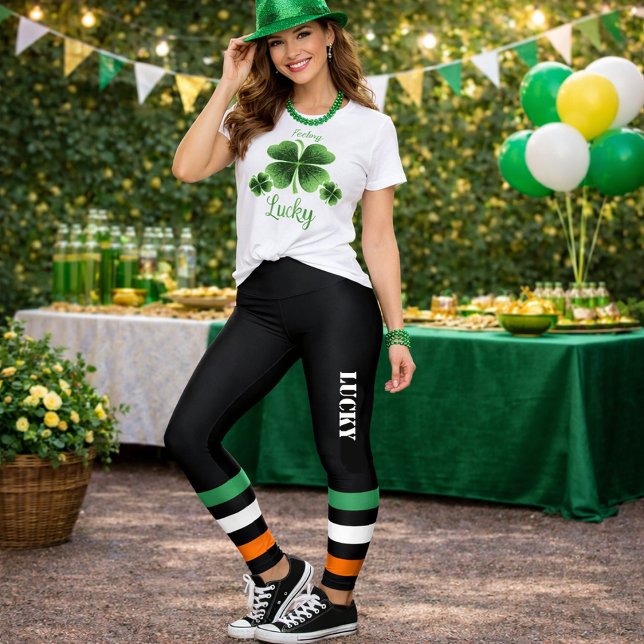 St. Patrick's Day Leggings (Creator Uploaded)