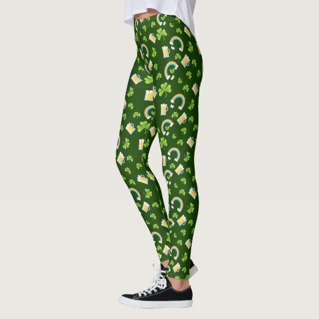 St. Patrick's Day Leggings (Left)