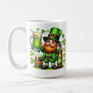 St. Patrick's Day Leprechaun Beer Design-65218 Coffee Mug