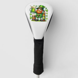 St. Patrick's Day Leprechaun Beer Design-65218 Golf Head Cover