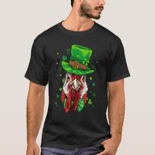 St Patrick's Day Leprechaun Chicken C Shamrock Iri T-Shirt