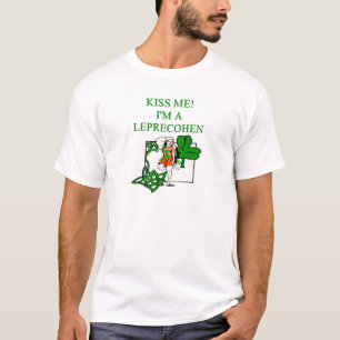 st patrick's day leprechaun jewish irish joke T-Shirt