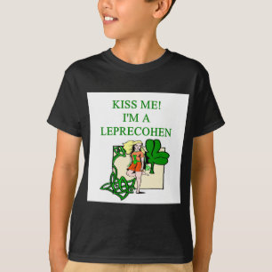 st patrick's day leprechaun jewish irish joke T-Shirt