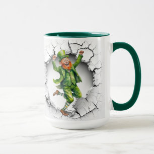 St. Patrick's Day Leprechaun Mug
