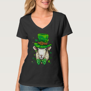 St Patrick's Day Leprechaun Sheep Lamb Shamrock Ir T-Shirt