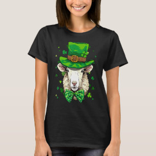 St Patrick's Day Leprechaun Sheep Lamb Shamrock Ir T-Shirt