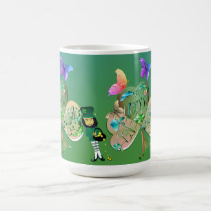 St. Patrick's day Leprechaun w/Name Coffee Mug