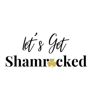 St Patricks Day Let’s Get Shamrocked funny vintage Coffee Mug