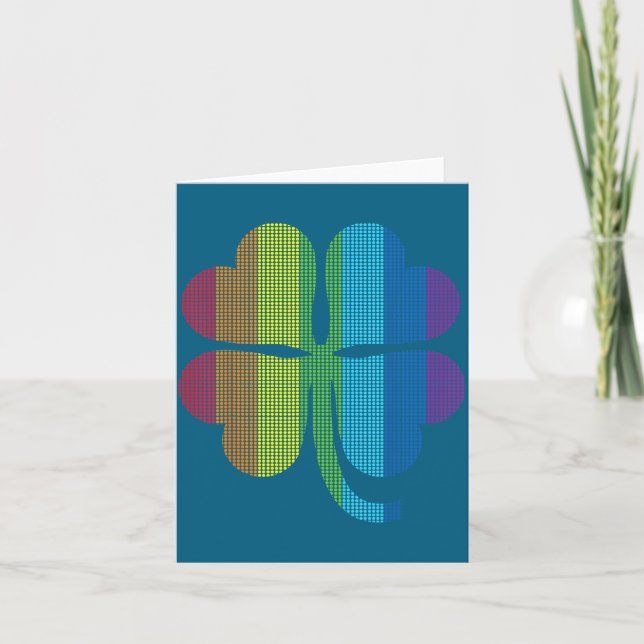 St. Patrick's Day Lgbt - Irish Pride  Card (Front)