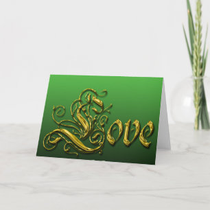 St. Patricks Day Love Card