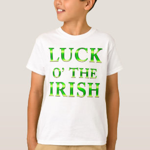 St. Patrick's Day Luck O' The Irish Boys T shirt