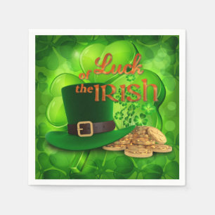 St. Patrick's Day - "Luck of the Irish" Napkin