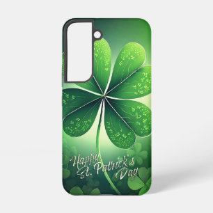 St. Patrick's Day Luck - Watercolor Shamrocks 🍀✨ Samsung Galaxy Case