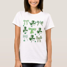 St. Patrick's Day Lucky Clover and Bow