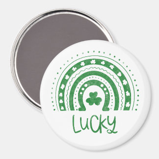 St.Patricks Day Lucky Green Magnet