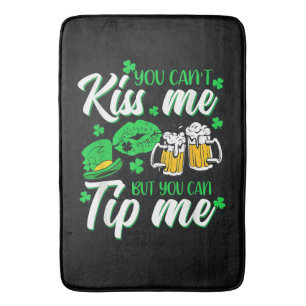 St Patrick's Day Lucky Shamrock Bath Mat
