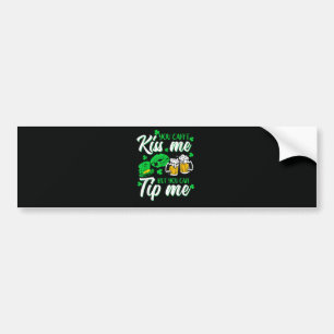 St Patrick's Day Lucky Shamrock Bumper Sticker