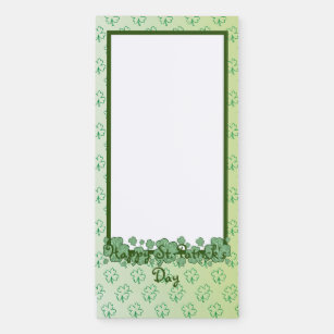 St. Patrick's Day Magnetic Notepad