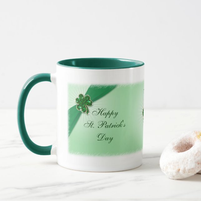 St. Patrick's Day Mug (With Donut)