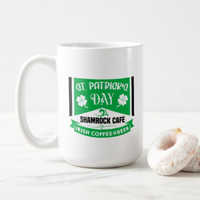 St. Patrick's Day Mug (With Donut)