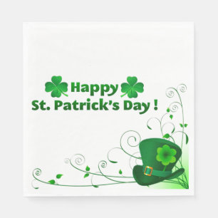 St Patrick's Day Napkin