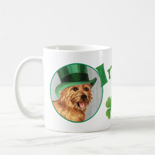 St. Patrick's Day Norwich Terrier Coffee Mug
