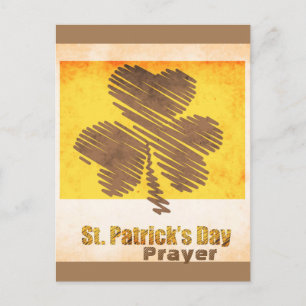 St. Patrick's Day Old Irish Prayer Postcard
