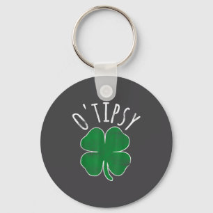 St. Patrick's Day O'tipsy Drinking Beer Drunk Sham Key Ring