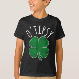 St. Patrick's Day O'tipsy Drinking Beer Drunk Sham T-Shirt