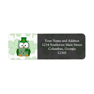 St. Patrick's Day Owl