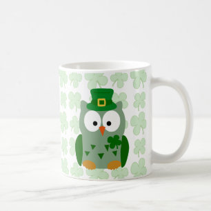 St. Patrick's Day Owl Coffee Mug