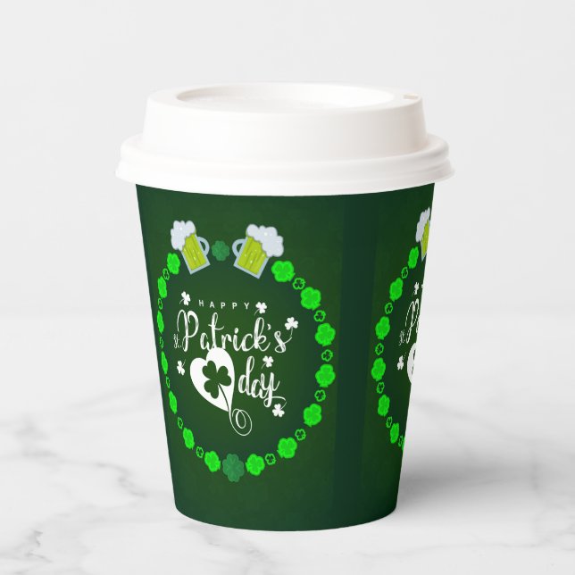 St Patrick's Day  Paper Cups (Front)