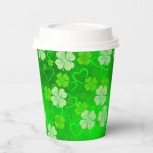 St Patrick's Day Paper Cups