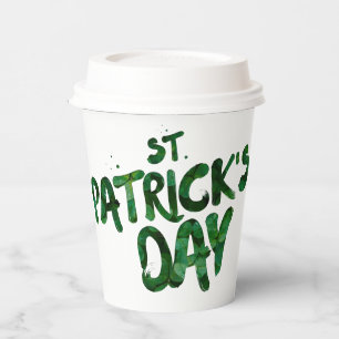 St Patrick's Day Paper Cups