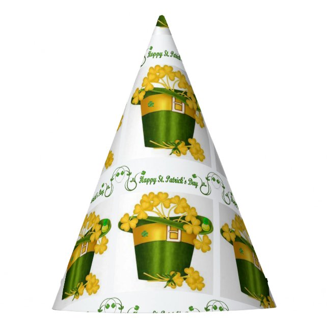 St. Patrick's Day Paper Hat (Front)