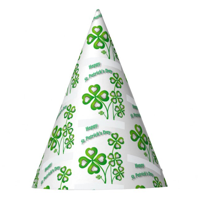 St. Patrick's Day Paper Hat (Front)