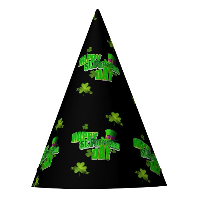 St. Patrick's Day Paper Hat (Front)