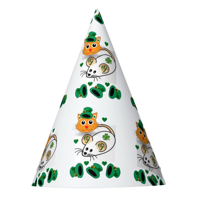 St. Patrick's Day Paper Hat (Front)