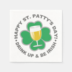 St. Patrick's Day paper napkins