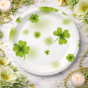 St Patrick's Day Paper Plate