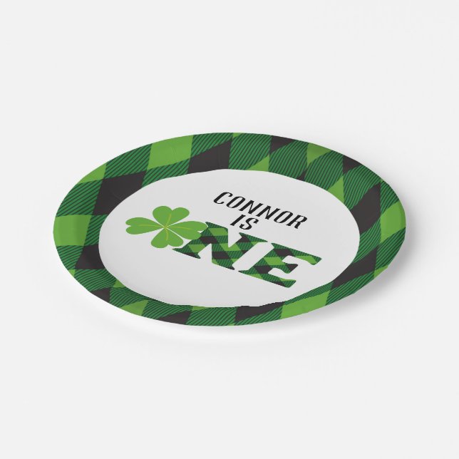 St Patrick's Day Paper Plates (Angled)