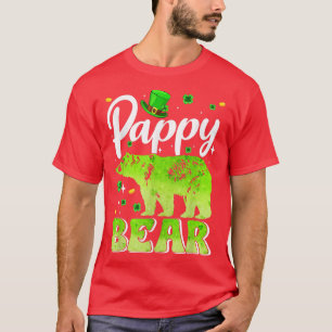 St Patricks Day Pappy Bear Family Matching T-Shirt