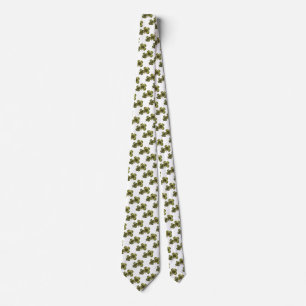 ST PATRICK'S DAY PARTY GREEN IRISH SHAMROCKS TIE