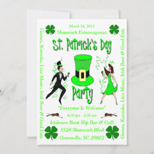 St. Patrick's Day Party Invitation