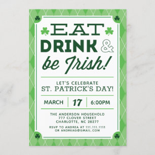St. Patrick's Day Party Invitation