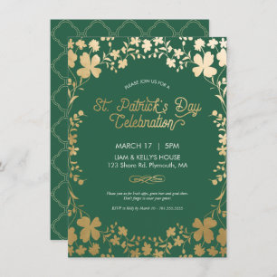 St. Patrick's Day Party Invite - Custom Card
